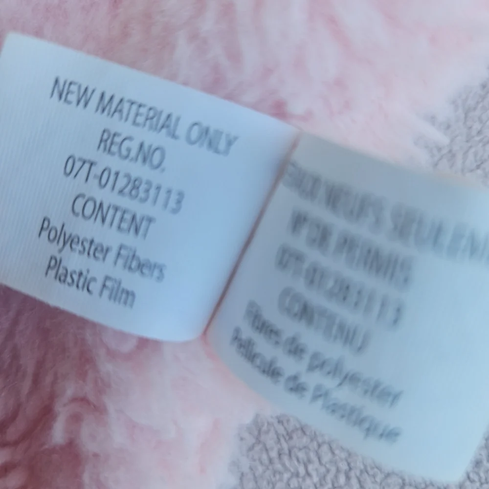 Kellytoy Flatties Pink Elephant Lovey Lovie Security Blanket Baby Rattle Toy